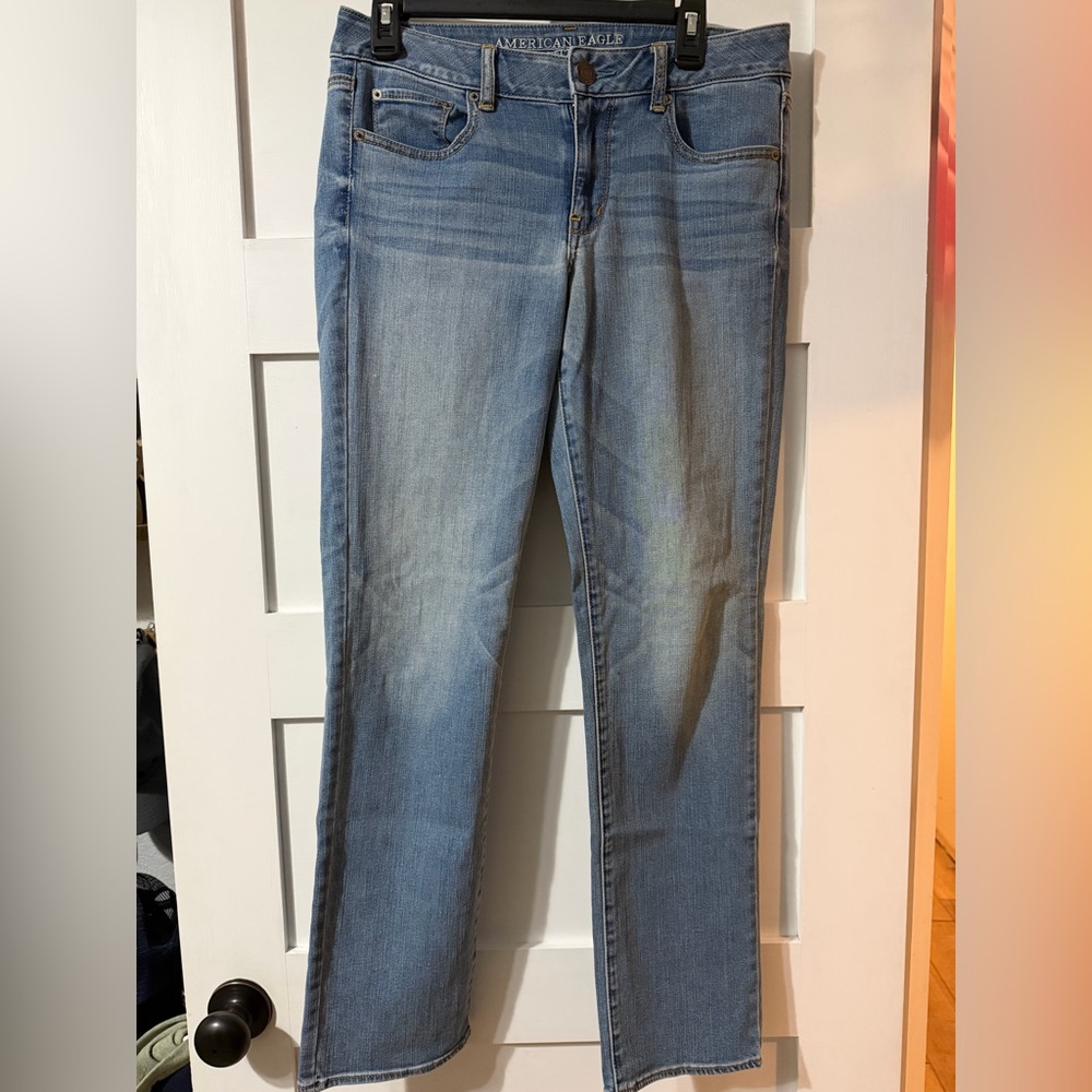 American Eagle Straight Super Stretch Jeans